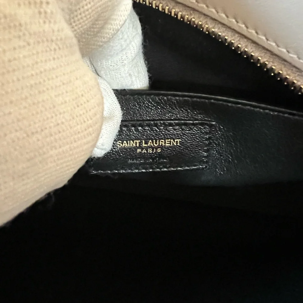 SAINT LAURENT Baby Cabas EastSide Leather Satche - Picture 8 of 14